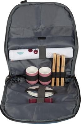 Small Foot - rugzak met houten picknick tasty speelset, 14dlg. - thumbnail