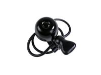 Fietsbel Simson ø23mm met rubber elastiek bevestiging - zwart - thumbnail