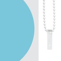 Rolgordijn voor douche 80x240 cm cirkel - thumbnail