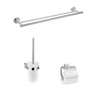 Hansgrohe Logis Universal badaccessoireset 3 in 1, chroom - thumbnail