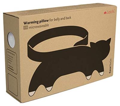 Leschi Verwarmingskussen Coco de kat - Sneeuw/Middernacht Leschi Verwarmingskussen Coco de kat - Sneeuw/Middernacht