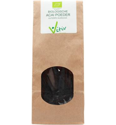Vitiv Acai poeder bio 125 Gram