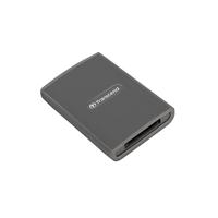 Transcend RDE2 Externe geheugenkaartlezer USB-A 3.2 Gen 2, CompactFlash Grijs - thumbnail