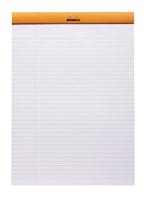 Schrijfblok rhodia a4 lijn 80vel 80gr or | 5 stuks - thumbnail
