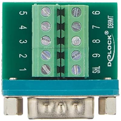 Delock 65269 65269 D-sub male connector 180 ° Aantal polen: 9, 10 1 stuk(s)