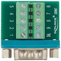 Delock 65269 65269 D-sub male connector 180 ° Aantal polen: 9, 10 1 stuk(s) - thumbnail