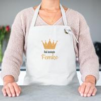 Keukenschort bedrukken - Wit - thumbnail