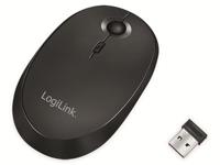 LogiLink ID0204 Muis Bluetooth, Radiografisch Optisch Zwart 1600 dpi Oplaadbaar - thumbnail