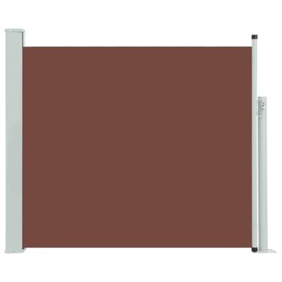 VidaXL Tuinscherm uittrekbaar 100x300 cm bruin VidaXL Tuinscherm uittrekbaar 100x300 cm bruin