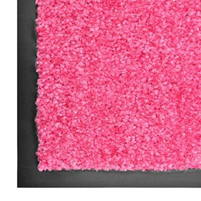 VidaXL Deurmat wasbaar 60x90 cm roze - thumbnail