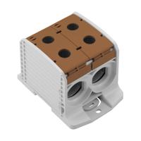 Weidmüller 2502930000 Doorgangsklem 82.60 mm Schroeven Grijs, Bruin 1 stuk(s) - thumbnail