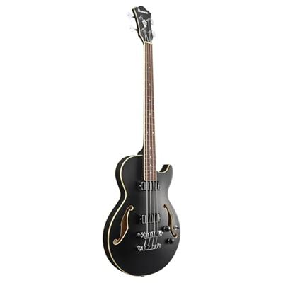 Ibanez AGB200 Artcore Black Flat semi-akoestische basgitaar