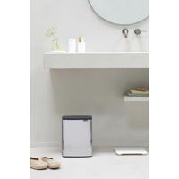Brabantia Bo Afvalemmer 12 L - Brilliant Steel - thumbnail