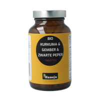Kurkuma + gember + piperine 500mg 150 Tabletten - thumbnail
