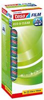 tesa 57074-00000-01 tesafilm Eco & Clear Transparant (l x b) 33 m x 19 mm 8 stuk(s) - thumbnail