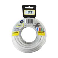 Kabel EDM 28021 Wit 2 x 1 mm 5 m - thumbnail