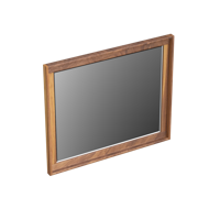 Spiegel Forzalaqua Reno 59.5x2x50 Cm Noten Pure Walnut - thumbnail