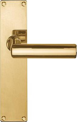 Formani TIMELESS 1929MPSFC deurkruk op schild blind - messing ongelakt