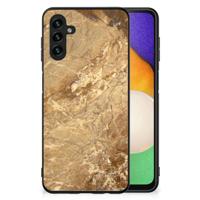 Samsung Galaxy A13 5G | A04s Marmeren Print Telefoonhoesje Marmer Creme - thumbnail