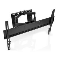 Draai- en Kantelbare TV-Muurbeugel | 37-80 " | Maximaal schermgewicht: 35 kg | Kantelbaar | Draaibaar | Minimale muurafstand: 55 mm | Maximale muurafstand: 330 mm | 6 Draaipunt(en) | Staal | Zwart - thumbnail