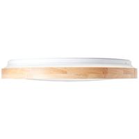 Brilliant PlafondlampAlson Ø 49,5cm wit met hout - G99787/75 - thumbnail