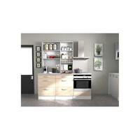 Oslo bovenste kast 1 deur - Decor Chene Jackson - L 60 x D 36 x H 58 cm - thumbnail