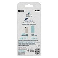 SBS Eco Cover 100% compostable iPhone 12 Mini wit - TEOCNCOVIP12W - thumbnail