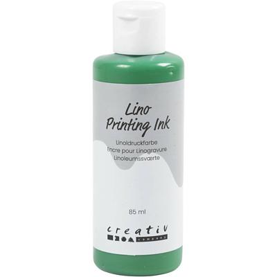 Creativ Company Linoleum verf, groen, 85 ml/ 1 fles