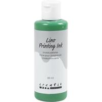 Creativ Company Linoleum verf, groen, 85 ml/ 1 fles - thumbnail