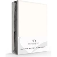 Primaviera Deluxe Satijnen Hoeslaken Creme 160 x 200 cm - thumbnail