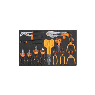 Beta M129 Zachte foam inlegbak met tangen en snijgereedschap - 024500129 024500129