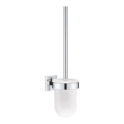 Grohe QuickFix Start Cube toiletborstel met wandhouder chroom