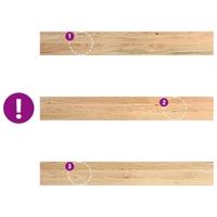 VidaXL Vensterbanken 2 st onbehandeld 110x15x2 cm massief eikenhout - thumbnail