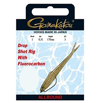 Gamakatsu Bkd-Drop Shot Rig W39 170Cm 02-026 mm