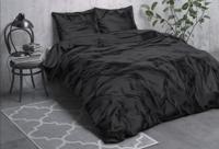 RoyalTextile - Beauty Skin Care Dekbedovertrek Micropercal - Zwart - 140 x 220 - thumbnail