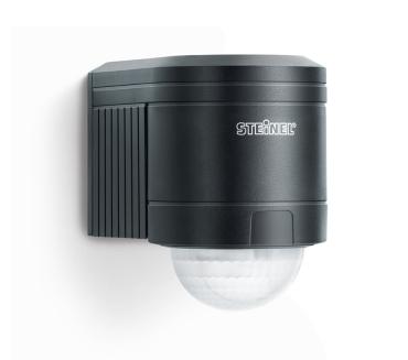 Steinel 602710 PIR-bewegingsmelder Opbouw (op muur) 240 ° Relais Zwart IP54