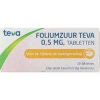 Teva Foliumzuur 0.5 30 Tabletten - thumbnail