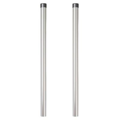 Hekpalen 2 pcs Zilver 50 cm Gegalvaniseerd staal Hekpalen 2 pcs Zilver 50 cm Gegalvaniseerd staal