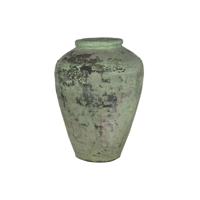 Vaas Home ESPRIT Groen Keramisch Terra cotta Uniek stuk 65 X 65 X 72 CM - thumbnail