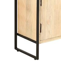 vidaXL Boekenkast met 4 schappen 80x30x180 cm massief mangohout - thumbnail