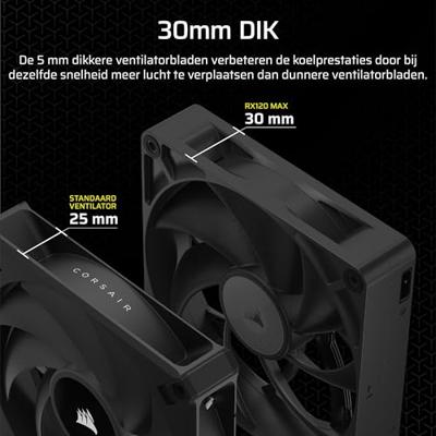 PC-koeling - CORSAIR - CO-9051042-WW - iCUE LINK RX120 Max Triple Fan