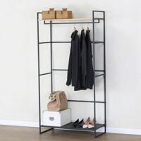 Kast Max Home Staal Melamine spaanderplaat 83 x 167 x 39 cm - thumbnail