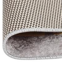 VidaXL Vloerkleed wasbaar anti-slip ø120 cm grijs - thumbnail