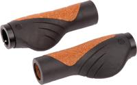 Ergotec handvat "aero 2" grip aero 2 kraton/dura cork,pair - thumbnail