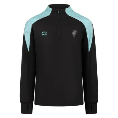Cruyff Mellite Trainingstrui 1/4-Zip Kids Zwart