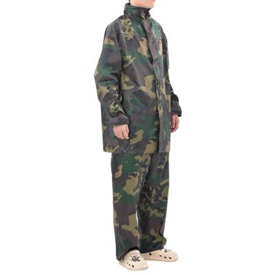 Regenpak 2-delig met capuchon (heren / camouflage / maat XXL) Regenpak 2-delig met capuchon (heren / camouflage / maat XXL)