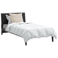 Dekbed Set met kussen 2 pcs Wit 135 x 200 cm Dons - thumbnail