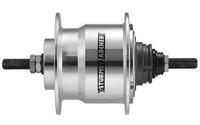 Versnellingsnaaf 4 speed Sturmey Archer X-RF4 36 gaats - 170 mm aslengte - zilver - thumbnail