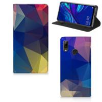 Huawei P Smart (2019) Stand Case Polygon Dark - thumbnail