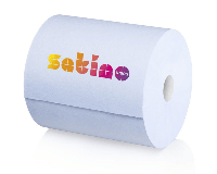 Satino poetsrol industrieel blauw (2x350m) - thumbnail